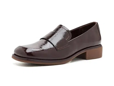 Korks Bina Women's Shoes Dark Brown Patent: 6 M, Synthetic
