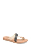 Korks Catarina Sandal In Black/natural