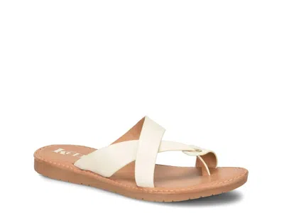 Korks Catarina Sandal In White