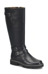 Korks Fay Knee High Boot In Black