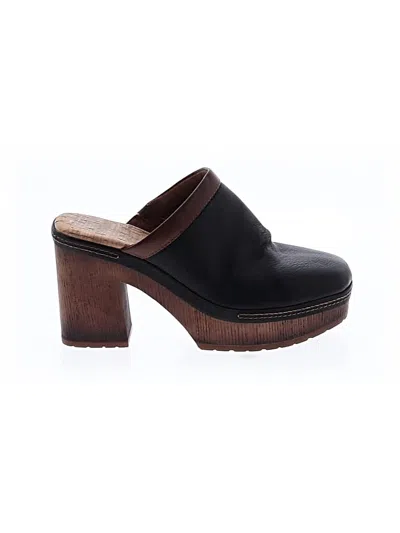 Pre-owned Korks Mule/clog In Black