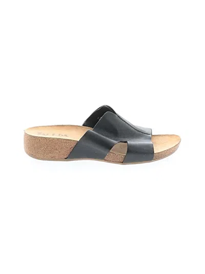 Pre-owned Korks Mule/clog In Black