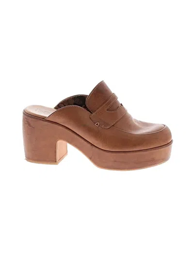 Pre-owned Korks Mule/clog In Brown