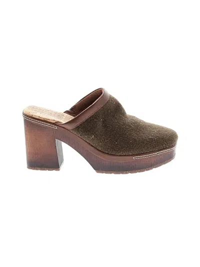 Pre-owned Korks Mule/clog In Brown
