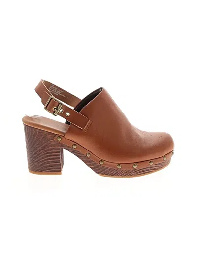 Pre-owned Korks Mule/clog In Brown
