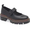 Korks Veronika Mary Jane Flat In Black