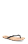 Korks Winnie Flip Flop In Black
