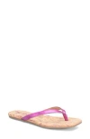 Korks Winnie Flip Flop In Pink