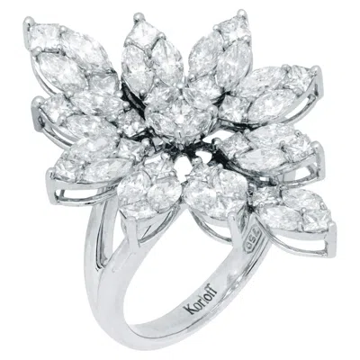 Pre-owned Korloff Diamond Ring In Multi