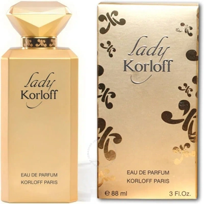 Korloff Ladies  Lady Edp Spray 3.0 oz Fragrances 3392865441201 In Orange