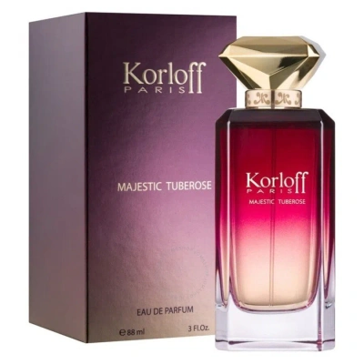 Korloff Ladies Majestic Tuberose Edp Spray 3.0 oz Fragrances 3760251870032 In Pink / Rose