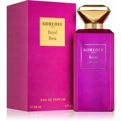 Korloff Ladies Royal Rose Edp 3.0 oz Fragrances 3760251878212 In Pink / Rose