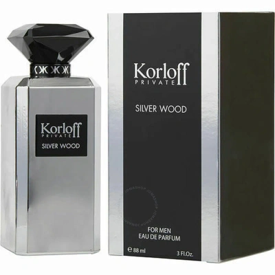 Korloff Men's Silver Wood Edp Spray 3