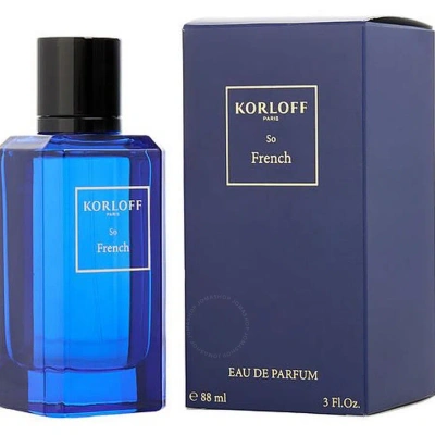 Korloff Men's So French Edp Spray 3.00 Fragrances 3760251870766 In N/a