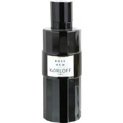 Korloff Unisex Rose Oud Edp Spray 3.4 oz Fragrances 3760251870353