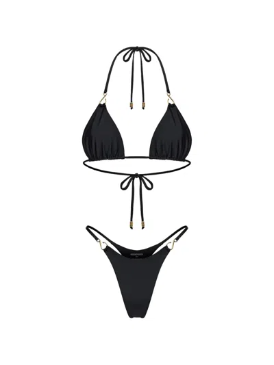 Korobeynikov Hardware-detail Triangle Bikini In Black