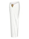 Korobeynikov Oyster-embellished Beach Cover-up In White