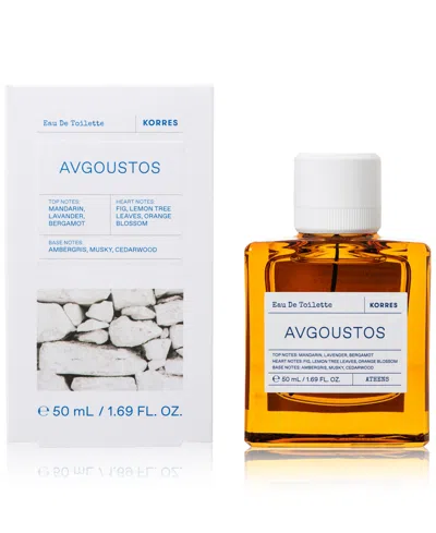 KORRES AVGOUSTOS EAU DE TOILETTE, 50 ML