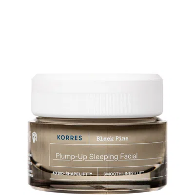 KORRES BLACK PINE PLUMP-UP SLEEPING FACIAL 40ML