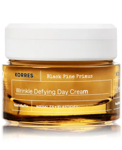 Korres Black Pine Primus Wrinkle Defying Day Cream, 40 ml In No Color