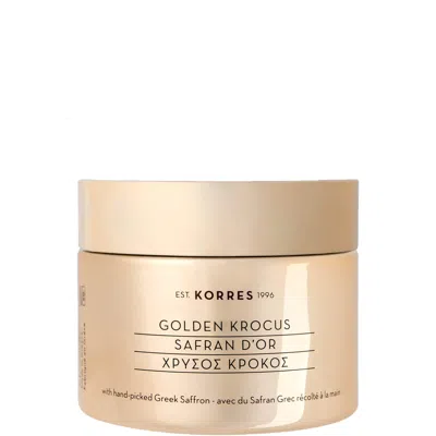 Korres Golden Krocus Hydra-filler Plumping Cream 50ml In White