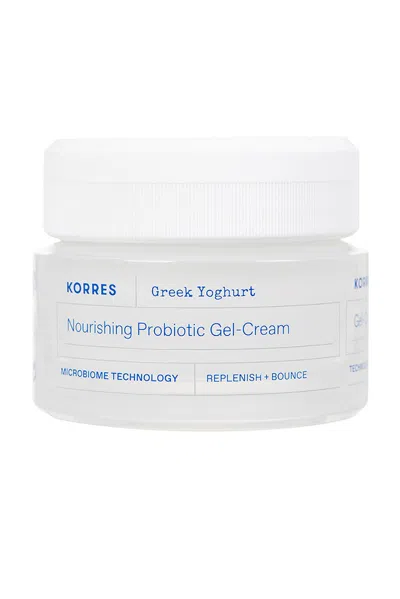 Korres Greek Yoghurt Nourishing Probiotic Gel-cream 1.35 oz/ 40 ml In White