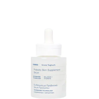 Korres Greek Yoghurt Probiotic Skin-supplement Serum 30ml In White