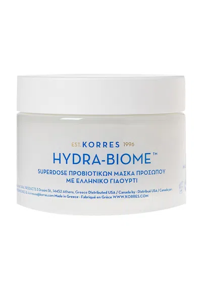 Korres Hydra-biome Probiotics Superdose Face Mask With Real Greek Yoghurt 100 Ml. In N,a