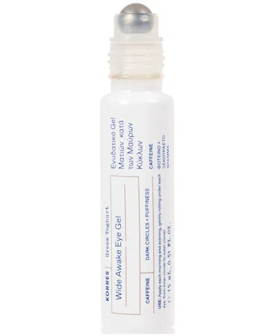 KORRES GREEK YOGHURT WIDE AWAKE EYE GEL, 15 ML