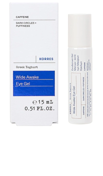 Korres Greek Yoghurt Wide Awake Eye Gel, 15 ml In No Color