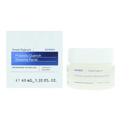 Korres Ladies Greek Yoghurt Probiotic Quench Sleeping Facial 1.35 oz Skin Care 5203069106484