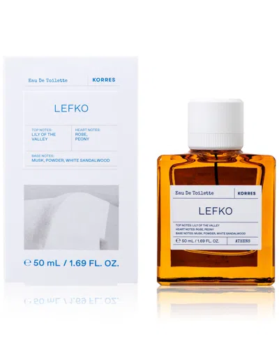 Korres Lefko Eau De Toilette, 50 ml In No Color