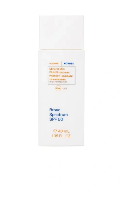 Korres Mineral Milk Fluid Sunscreen Spf 50