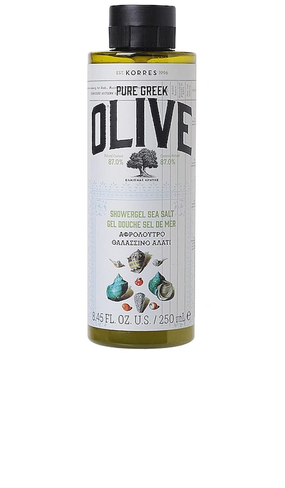 Korres Olive Shower Gel In Sea Salt