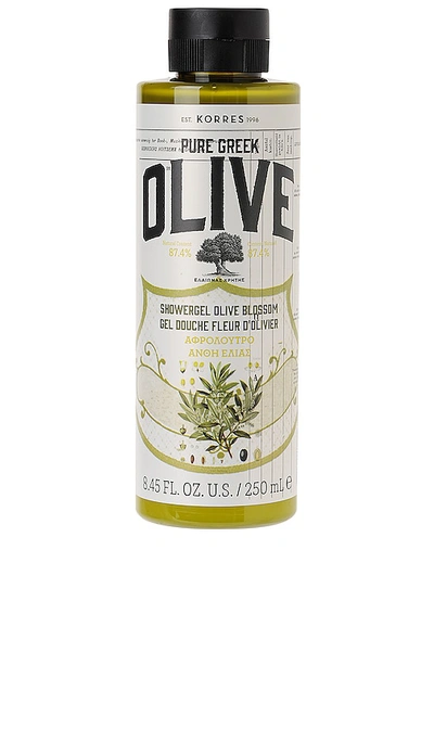 Korres Olive Shower Gel In Olive Blossom