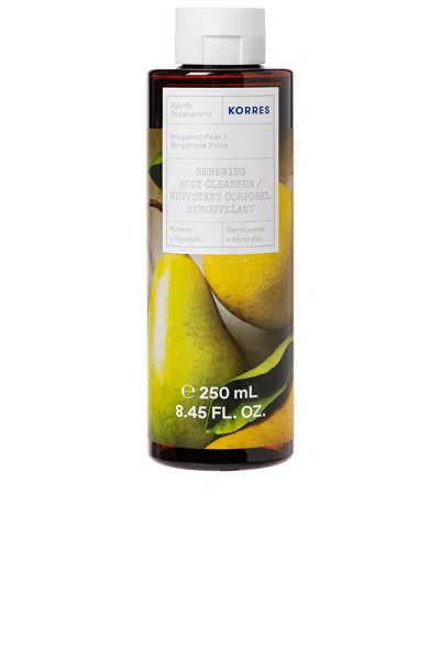 Korres Bergamot Pear Renewing Body Cleanser, 8.45-oz.