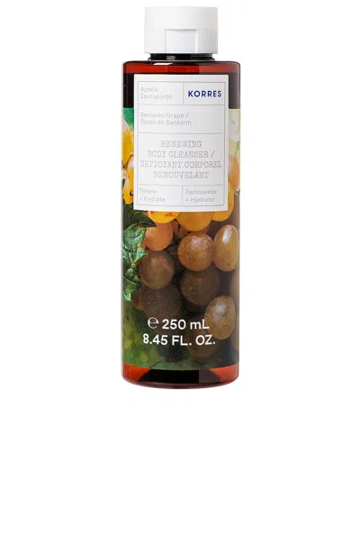 KORRES RENEWING BODY CLEANSER,KORR-WU122