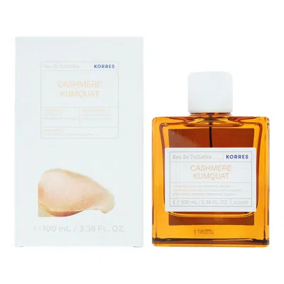 Korres Unisex Cashmere Kumquat Edt Spray 3.38 oz Fragrances 5203069128349