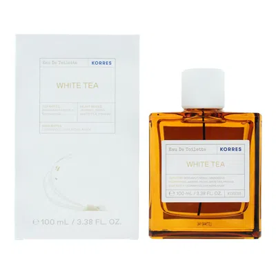 Korres Unisex White Tea Edt Spray 3.38 oz Fragrances 5203069127038