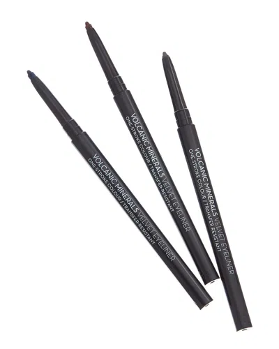 Korres Velvet Mechanical Eyeliner 3pc Set In Black