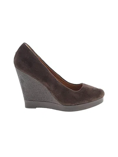 Pre-owned Kors Michael Kors Wedges In Brown