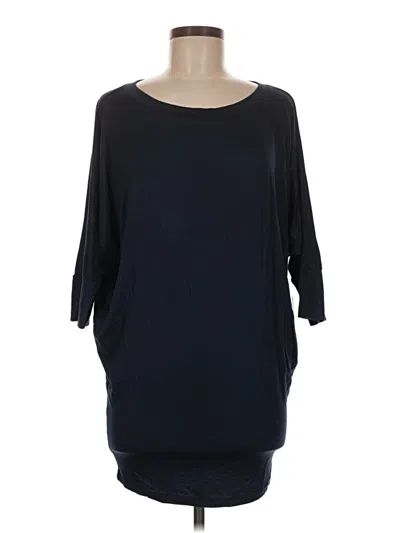 Pre-owned Korye 3/4 Sleeve T-shirt In Black