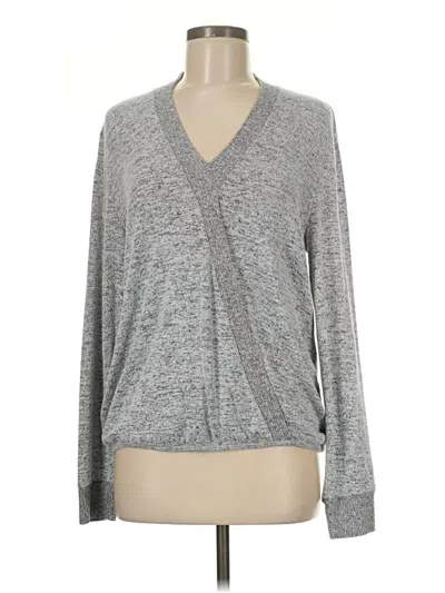 Pre-owned Korye Cardigan Sweater In Gray