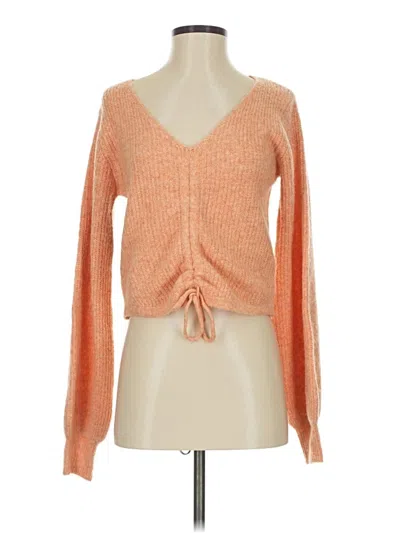 Pre-owned Korye Cardigan Sweater In Orange