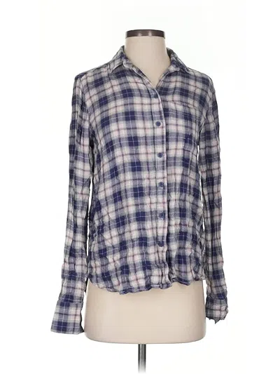 Pre-owned Korye Long Sleeve Blouse In Blue