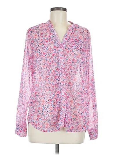 Pre-owned Korye Long Sleeve Blouse In Pink