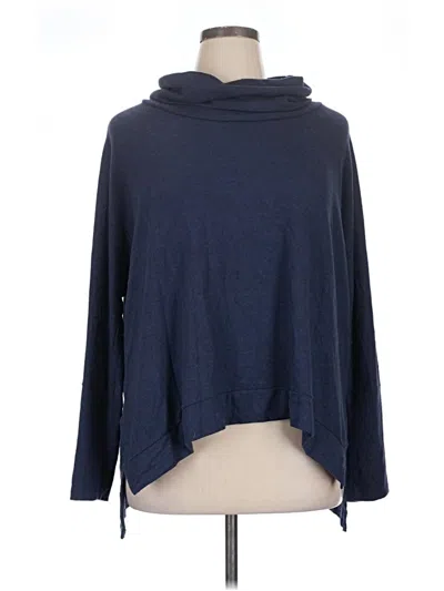 Pre-owned Korye Poncho In Blue