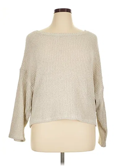 Pre-owned Korye Pullover Sweater In Tan