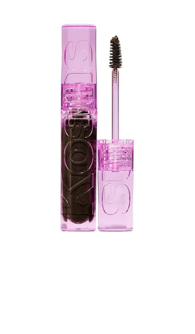 Kosas Air Brow Tinted Volumizing Treatment Gel In Brown Black