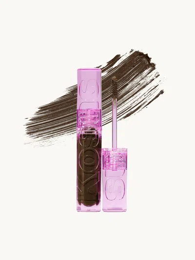 Kosas Air Brow Tinted Volumizing Treatment Gel Dark Brown